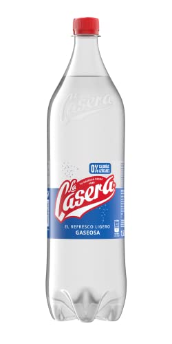 La Casera El Refresco Ligero, Con Cero Azúcares Y Cero Calorías - Botella, Pack 4x1,5l, Gaseosa, 6000 Mililitro, 4 Unidades