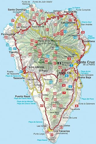 La Palma: Las mejores Rutas por la Costa y por la Montaña- 69 Excursiones
