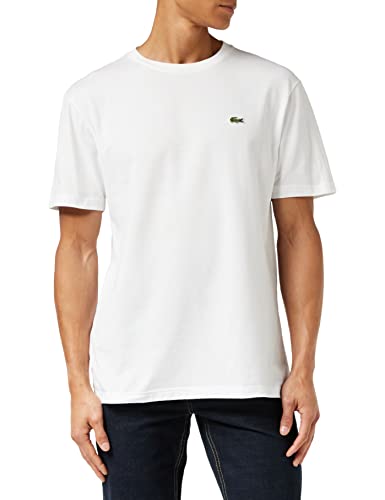 Lacoste Th7618 Camiseta, Blanc, L para Hombre