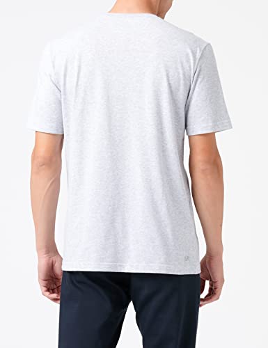 Lacoste Th7618 Camiseta, Gris (Argent Chine), M para Hombre
