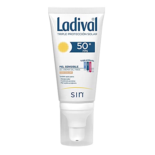 LADIVAL Crema solar para pieles sensibles con color FPS50+ - 50ml