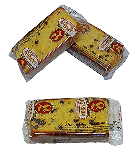 LAPASION - Bizcocho COC Pepitas Chocolate envuelto, ideal para desayunos y meriendas caja 2 Kg