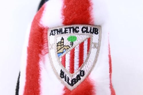 Lares Zapatillas Casa Athletic de Bilbao para Hombre y niño Color: Rojo Talla: 43 - Equipo futbol Escudo Athletic de Bilbao con licencia oficial. Fabricadas por Puche.
