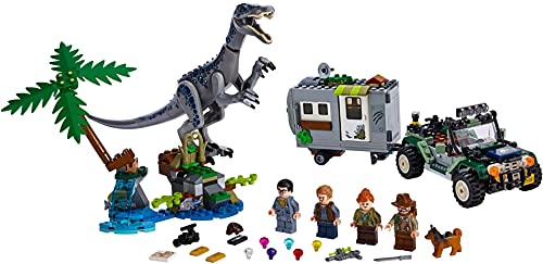 LEGO 75935 Jurassic World Encuentro con el Baryonyx: La Caza del Tesoro Juguete de Construcción