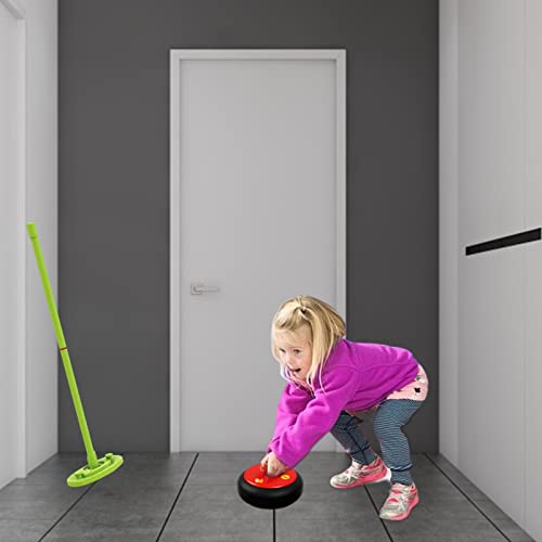 Lembrd Mesa Curling | Práctico Curling para niños - Equipo Curling Hielo, luz eléctrica, Deportes Interior y Exterior para niños, Curling, Equipo Padres e Hijos