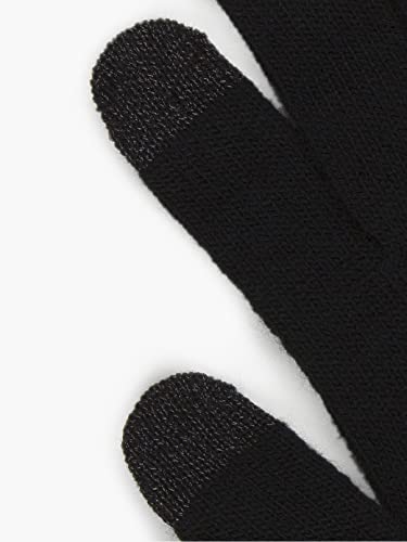 Levi's Ben Touch Screen Gloves, Guantes Hombre, Negro (Black), Large
