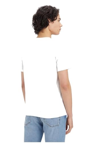 Levi's Graphic Crewneck Tee, Camiseta, Hombre, Filled Bw White+, M