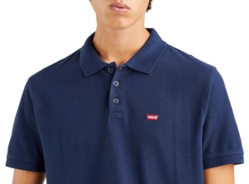 Levi's Housemark Polo Camiseta Hombre, Dress Blues, XL