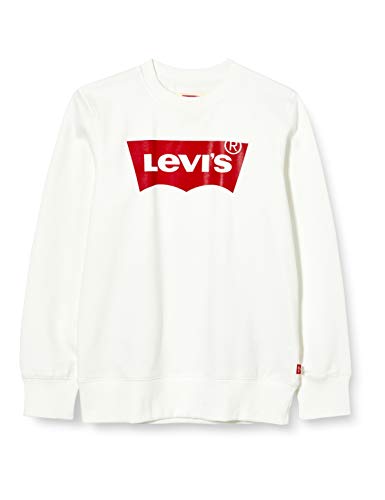 Levi's Lvb-batwing crewneck sweatshirt Niños Blanco (White Marshmallow) 14 años