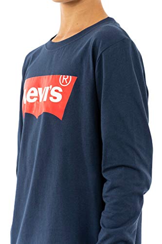 Levi's Lvb-L/S Batwing Tee 8E8646 + 9E8646 Niños Azul (Dress Blue) 12 años