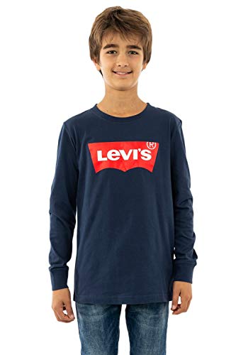 Levi's Lvb-L/S Batwing Tee 8E8646 + 9E8646 Niños Azul (Dress Blue) 12 años
