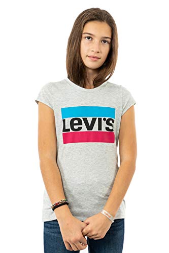 Levi's Lvg sportswear logo tee Niñas Gris (Grey Heather) 14 años