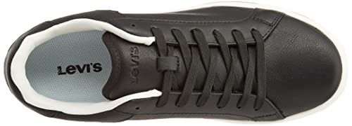 Levi's Sneakers 234234, Zapatillas Hombre, Black/White, 43 EU