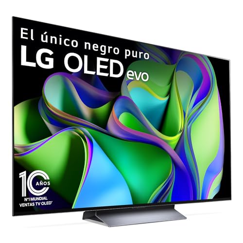 LG OLED55C34LA 55", 4K OLED EVO, Smart TV webOS23, Procesador Máxima Potencia, Dolby Vision, Dolby Atmos, Gaming, Alexa/Google Assistant