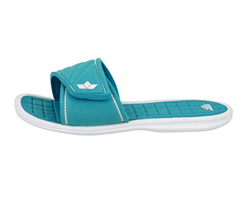 Lico Malediven, Zapatos de Playa y Piscina para Mujer, Azul (Tuerkis/Weiss), 38 EU