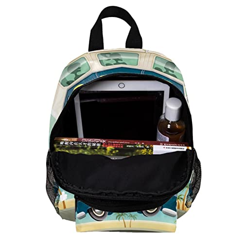 Lindo mini pack mochila ligera de viaje de verano para casa rodante, Multicolor
