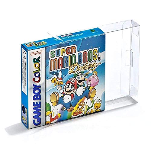 Link-e : 10 X Estuche de plástico para Nintendo Gameboy, Color, Advance (GB, GBC, GBA)