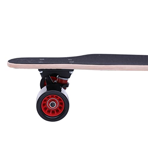 Longboard Cruiser Burn de 80cm para Carving y Cruising - Tabla Larga de Alta Resistencia y Ligereza, Rodamientos ABEC-7 - Ideal para Niños, Adolescentes y Principiantes en el Skateboarding