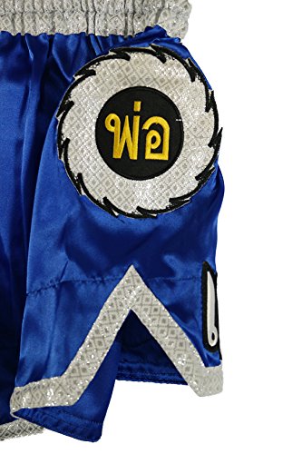 Lumpinee LUM-015 - Pantalones cortos de boxeo para Muay Thai, talla M