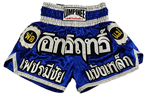 Lumpinee LUM-015 - Pantalones cortos de boxeo para Muay Thai, talla M