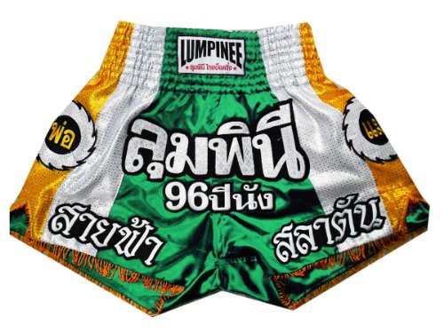 Lumpinee Muay Thai Kick Boxing Pantalones Boxeo Tailandes LUM-022 Talla M