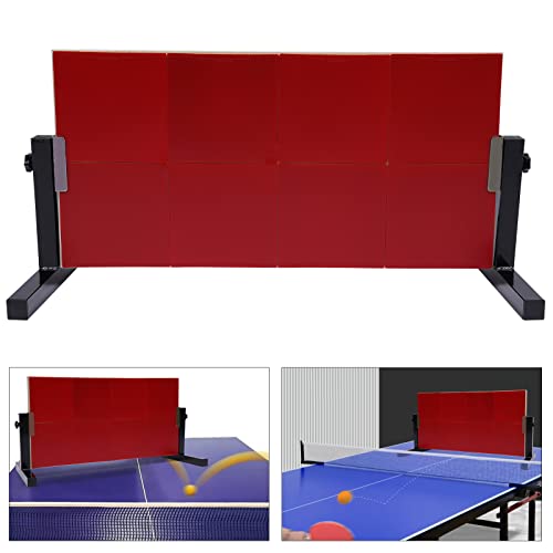 LUNICASHA Tabla de rebote de ping pong de mesa, tabla de retorno, tabla de ping pong, tabla de retorno, tabla de retorno de ping pong, dispositivo de entrenamiento para el hogar, gimnasio, interior y