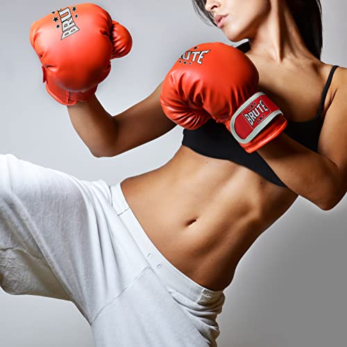 LUXTRI Guantes de Boxeo 12oz Principiantes para Hombres y Mujeres Kick Boxing Entrenamiento Deporte