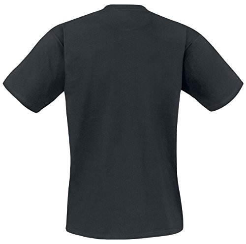 Lynyrd Skynyrd Crossed Guitars Camiseta Negro S, 100% algodón, Corte Normal