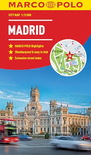 Madrid Marco Polo City Map (Marco Polo City Maps) [Idioma Inglés]