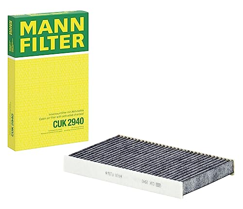 MANN-FILTER CUK 2940 Filtro de habitáculo – Filtro de habitáculo con carbón activo para automóviles
