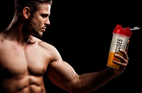 MAPEKS® Shaker Proteinas 700ml Mezclador de Batidos para Gym, Libre de BPA | Facil Limpieza del Vaso | Botella Coctelera Batidos | Gimnasio Cocina
