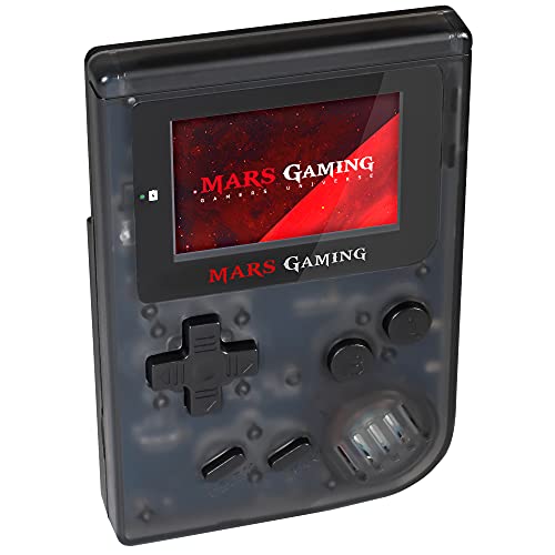 Mars Gaming MRB, Consola Retro, 151 Juegos Instalados, Micro SD, Negro