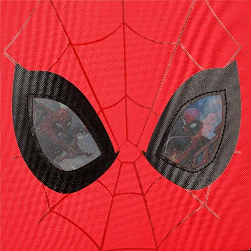 Marvel Spiderman Protector mochila Saco Rojo 30x40 cms Poliéster 0,6L
