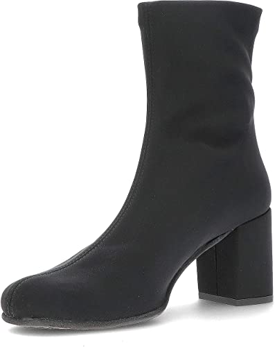 MASCARÓ Bologna Botines de mujer elegantes - Calzado de lujo (Negro - EU38)