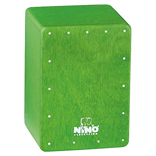 Meinl Percussion Nino955Gr - Shaker cajón, Verde