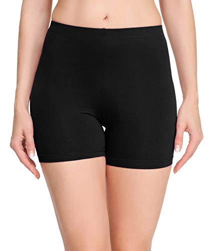 Merry Style Pantalones Cortos Mujer MS10-392 (Negro, XXL)