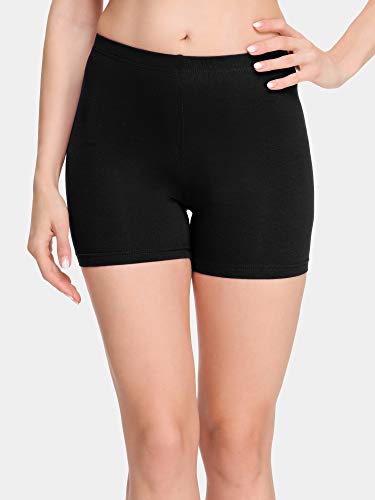 Merry Style Pantalones Cortos Mujer MS10-392 (Negro, XXL)