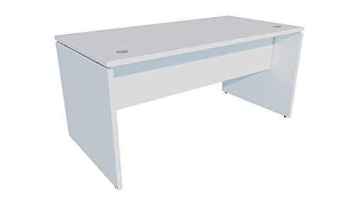 Mesa de Oficina. Euro 2000. Color Blanco. 160x80 cm