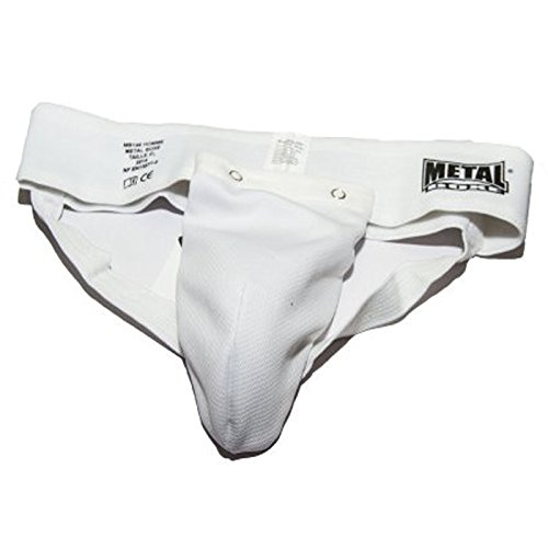 Metal Boxe MB146 - Protección genital para hombre, color negro, talla S