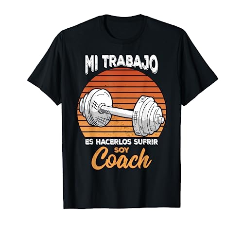 Mi Trabajo.. Soy Coach Sport Culturismo Fitness Regalo Camiseta