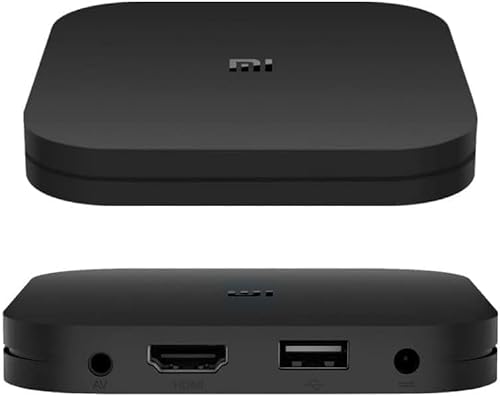 Mi TV Box S 2nd Gen - Reproductor 4K Ultra HD Streaming - Bluetooth, HDR, Wi-Fi, Asistente de Google con Chromecast, Compatible con Android, Control de buscador por Voz, 8GB