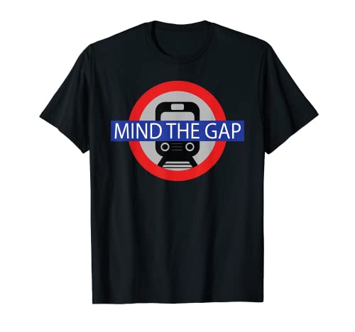 Mind the Gap London - Camisa de tren Camiseta