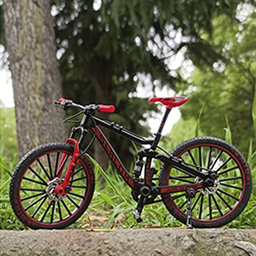 Mini Bike Finger Bike, 1:10 Mini Bicicleta de Juguete, Modelo de Mini Bicicleta de Montaña, para la Enseñanza, Hogar, Oficina, Club