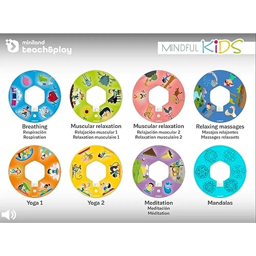 Miniland- Mindful Kids 0, Multicolor, 38.5 x 18 x 39 cm (31898)