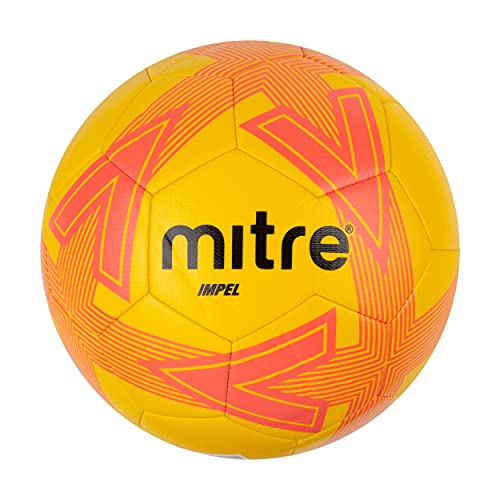 Mitre Balón de fútbol Impel, Amarillo/Mandarina/Negro