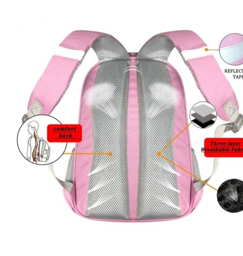 Mochila escolar para niña mochila con estampado de gimnasia rítmica mochila de gran capacidad mochila de viaje mochila para atleta de baile
