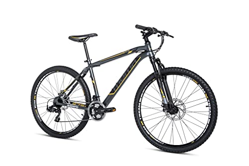 Moma Bikes Bicicleta Montaña GTT5.0 27,5", Aluminio, SHIMANO 24v, Doble Freno Disco, Suspensión Delantera (Varias Tallas)