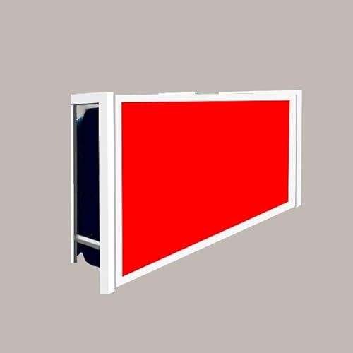 Monarka. Cama abatible Horizontal E-Plus | Ultima Unidad | para colchón de 90x190 cm (no Incluido) Color Frente Personalizado (Medida 90x190 cm) Color Partes metálicas en Blanco.