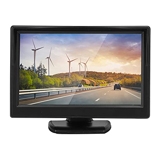 Monitor, cámaras de visión Trasera LCD de Alta definición, Monitor LCD TFT de 5 Pulgadas, luz de Fondo para automóvil