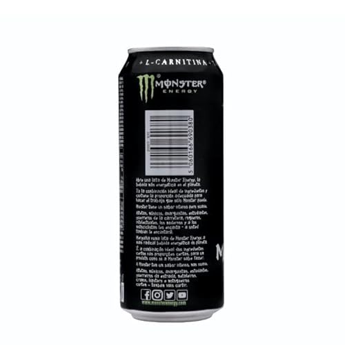 MONSTER ENERGY Original - Bebida energética - Pack de 4 latas 500 ml
